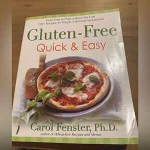 Gluten Free Quick & Easy by Carol Fenster.  Paperback Cookbook